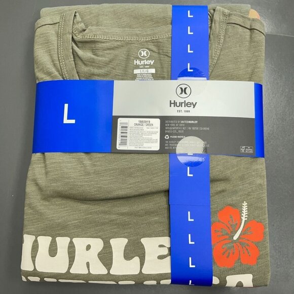 NEW Hurley Men's L 2-Pack Graphic Tee Classic Fit Cotton - Picture 4 of 5